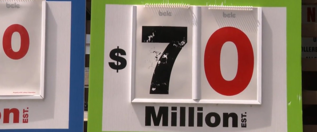 El boleto de la Lotto Max canadiense valorado en 70 millones de dólares se vende en Burnaby